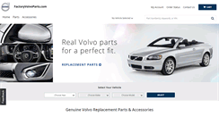 Desktop Screenshot of factoryvolvoparts.com
